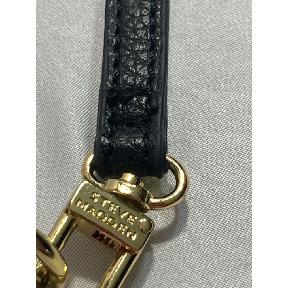 VTG Steve Madden Pebbled Faux Leather Wristlet Clutch Women Black Pocket
Y2K - Picture 6 of 10